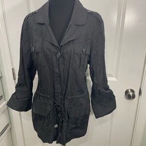 Chicos Women's Black Jacket Size 2
